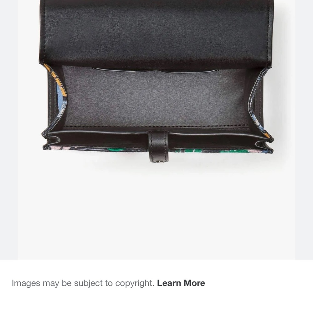 Kate Spade Lovitt Buckled Floral Jacquard Small Top Handle Crossbody

black mult - Picture 5 of 16